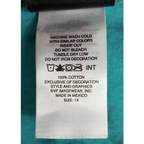 Harley Davidson Blue Tye Dye Shirt Size 1x - Picture 5 of 5